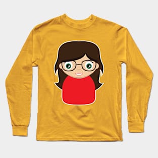 Cute Girl Called Julia Long Sleeve T-Shirt